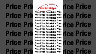 Find The mistake of The Word “ Price “ [upl. by Thad118]