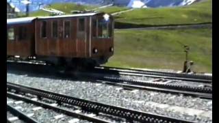 Jungfraubahn  JB mit RowanZug  Berner Oberland [upl. by Darbie]