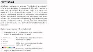 A bula do medicamento genérico “cloridrato de venlafaxina” informa presentações de cápsulas de [upl. by Corb]