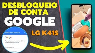 Conta google LG K41S atualizado 2024 Sem PC Sem Baixar Nada [upl. by Dadinirt783]