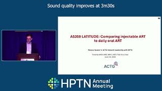 HPTN amp ACTG Joint Plenary  2024 HPTN Annual Meeting [upl. by Ecyrb660]