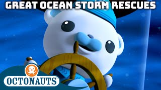 ​Octonauts  🌪️ Great Ocean Storm Rescues ⛑️  Part 2  60 Mins Compilation [upl. by Eynttirb]