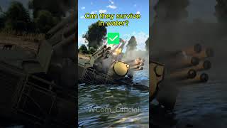 Water proof tanks warthunder warthundermemes gaijin [upl. by Htyderem]