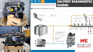 Jaltest Diagnostic Software Demo on Detroit DD13 Engines  Western Star Freightliner [upl. by Iroak]