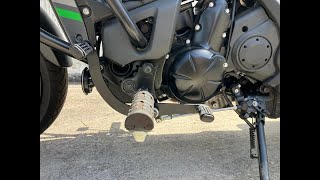 Kawasaki Vulcan S gear shifter change [upl. by Legnaesoj]