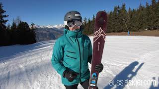 Salomon QST Lumen 99 Womens Skis 2020 Ski Review [upl. by Nealy]