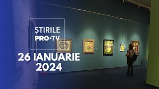 Știrile PRO TV  26 Ianuarie 2024 [upl. by Chloras]