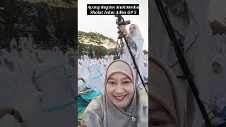 Teh Ayang Beraksi di Gontor Putri 3  Sholat Iedul Adha 1445 H ieduladha gontorputri3 [upl. by Steck]