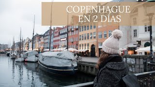 COPENHAGUE EN 2 DÍAS Guía de viaje a la capital de Dinamarca  Vlog 🇩🇰 [upl. by Zug]