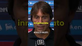 Conte si dichiara💙 dopo la Vittoria del Napoli sscnapoli antonioconte dazn [upl. by Ynnahc]