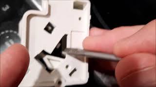 FixIt006  Microwave Door Switch Repair GE Model JVM3160RF3SS [upl. by Terry]