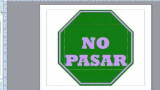 Como hacer un letrero en Microsoft Publisher [upl. by Ashlan]