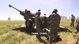 Are Tank Guns as good as a 155mm Howitzer [upl. by Ryder]