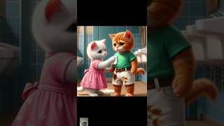 Always lend a helping hand to others cat ai catvideos catlover poorcat aiart [upl. by Drofnas]