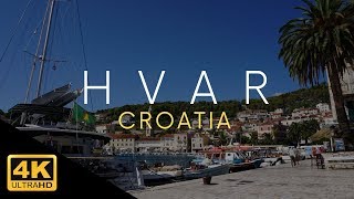 Hvar Croatia 4k Island Travel Tour Video [upl. by Virgin]