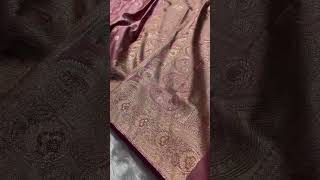 Pretty shade Booti Motif Mashru silk More Inquiries No9235353626 saree shopping smallbusiness [upl. by Essirehs]