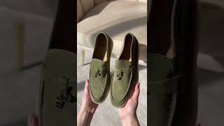 Unboxing Loro Piana Summer Walk Charms in Tea Room Suede [upl. by Llevram]