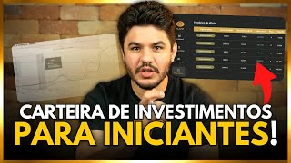 COMO CRIAR UMA CARTEIRA DE INVESTIMENTOS COM AÇÕES FIIs e RENDA FIXA [upl. by Bernita162]