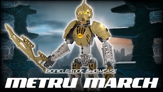 Bionicle Moc Showcase Toa Arkis Metru March Special [upl. by Fiedling766]