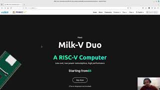 Blinky on MilkV Duo FreeRTOS [upl. by Dumah84]