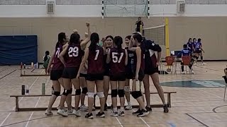 ISSFHK U20 Volleyball Div 2 CIS vs AIS 2nd game 9th Oct 2024 [upl. by Sidwel474]