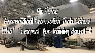 Air Force Aeromedical Evacuation Technician What to expect for training days 18 [upl. by Constancy]