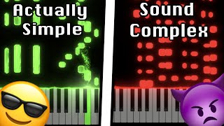 6 Piano Pieces That Sound Complex But Are Actually Simple [upl. by Alvar]