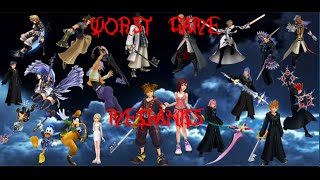 Kingdom Hearts Top 10 Worst Game Mechanics [upl. by Asecnarf]