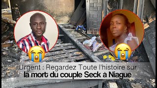 KAWTEF 😭 Regardez Toute lhistoire sur la mrt du couple Seck à Diouf Niague ‼️ [upl. by Elfstan]