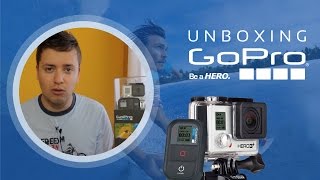 GoPro Hero 3 Black Edition Unboxing [upl. by Dom]