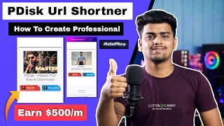 How To Create A PDisk Url Shortner Website  Professional Predisk Link Shortner Website Pro Script [upl. by Piefer]