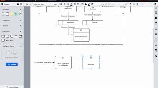 How to create a Level1 Data Flow Diagram DFD [upl. by Resaec]