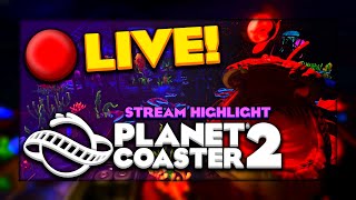 🔴 LIVE PLANET COASTER 2 Lets Build a Dark Ride  Spotlights Later [upl. by Balough]