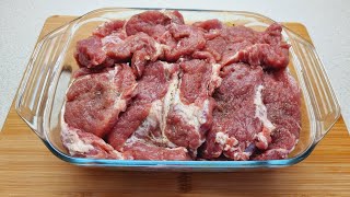 Das Rezept für saftiges Fleisch im Ofen Ein Rezept das Sie jeden Tag kochen können [upl. by Drew]