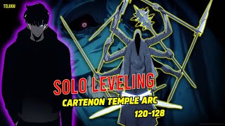 solo leveling cartenon temple arc chapter 120128  part 1  the creator [upl. by Maggee]