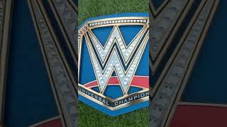 Universal championship belt universal wwe championbeltwweraw wrestling wrestlemania [upl. by Staley551]