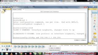 Setting up a Loopback Address on a Cisco router [upl. by Ativak]