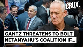 “Israel Heading For Rocks” Gantz Sets Deadline For “Coward” Netanyahu’s Gaza “PostWar” Plan [upl. by Stetson346]