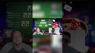 Cool Tim SMASHES 2 Hand Holdem with Wayne quotD22sosoquot Chiang shorts poker casino [upl. by Eenet595]