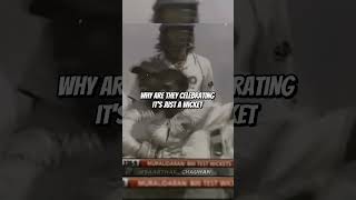 The day Murlitharan created History in test cricket 🤯☠😈🛐 shorts cricket trending [upl. by Oler]