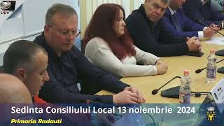 Sedinta Consiliului Local 13 11 2024 [upl. by Enaillil800]