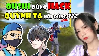 FREE FIRE OhShi FF Có Thực Sự Dùng HACK Như Quỳnh Tạ Tố Cáo Không   CATTY Reaction [upl. by Atsyrhc]