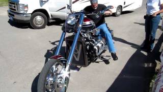 V8 Motor Bike in Sturgis Country South Dakota [upl. by Spillar896]