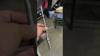 How to extend spark plug thread repair tap [upl. by Acirtal351]