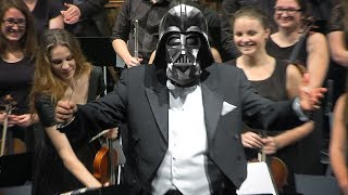 Star Wars –Jedi Orchestra plays Main Theme conducted by Andrzej Darth Vader Kucybała [upl. by Mok]