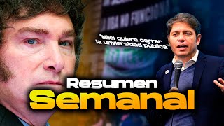 BAJA la POBREZA Y TOMAN las UNIVERSIDADES públicas – Resumen semanal [upl. by Bale]