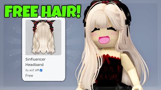 FREE HAIR amp ITEMS ROBLOX HALLOWEEN [upl. by Jacob]