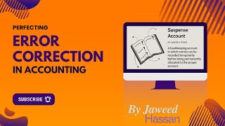 FFA Lecture 45Perfecting Error Correction in AccountingSuspense Account Trial Balance Adjustments [upl. by Navinod]