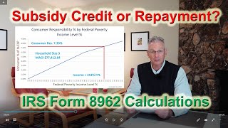 Health Insurance Subsidy Tax Credit or Repayment [upl. by Mcspadden43]