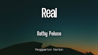 NATHY PELUSO  REAL LetraLyrics  GRASA [upl. by Anagrom]